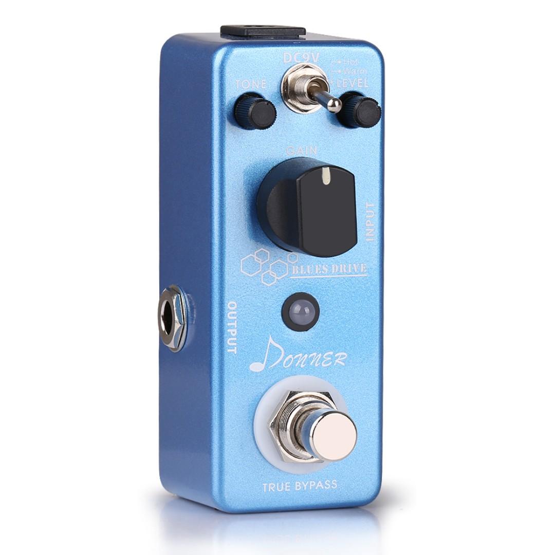 Donner Blues Drive Classical Electronic Vintage Overdrive Guitar Effect Pedal True Bypass Warm Everything Else On Carousell