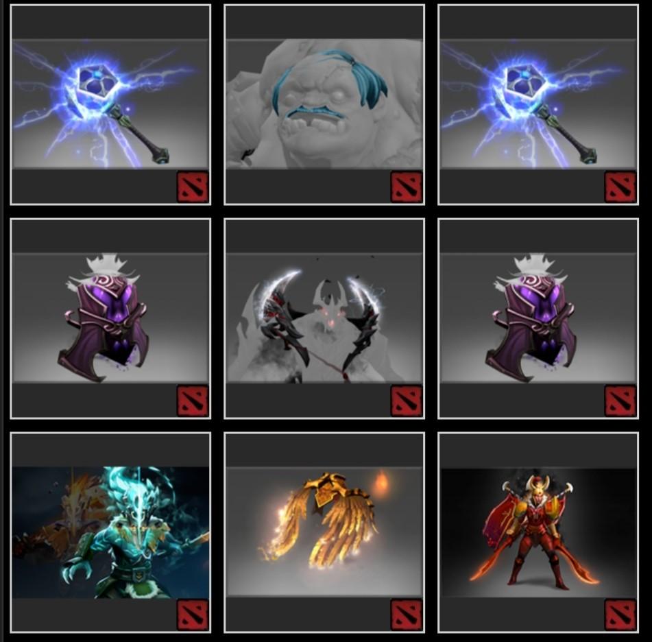 Dota 2 Arcanas Skins Toys Games Video Gaming In Game Products On Carousell - roblox reason 2 die skins