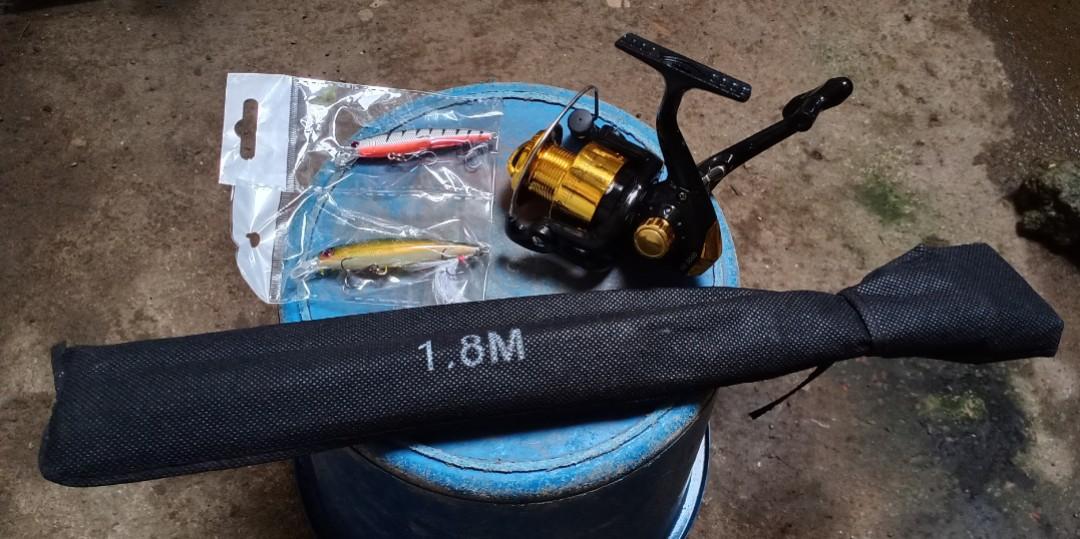 fishing rod and reel
