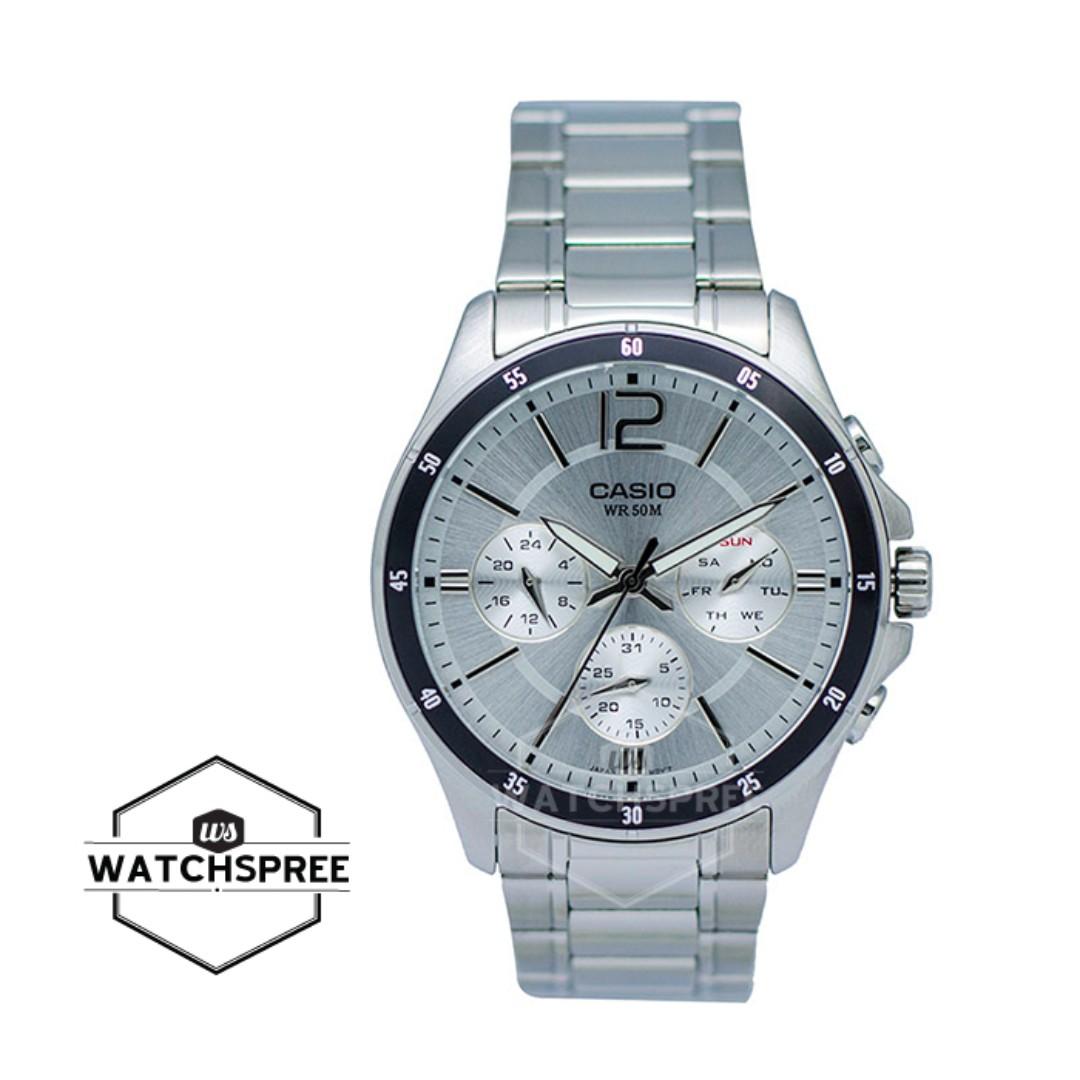 FREE DELIVERY CASIO GENUINE MTP1374D 7A 100 Authentic with 1