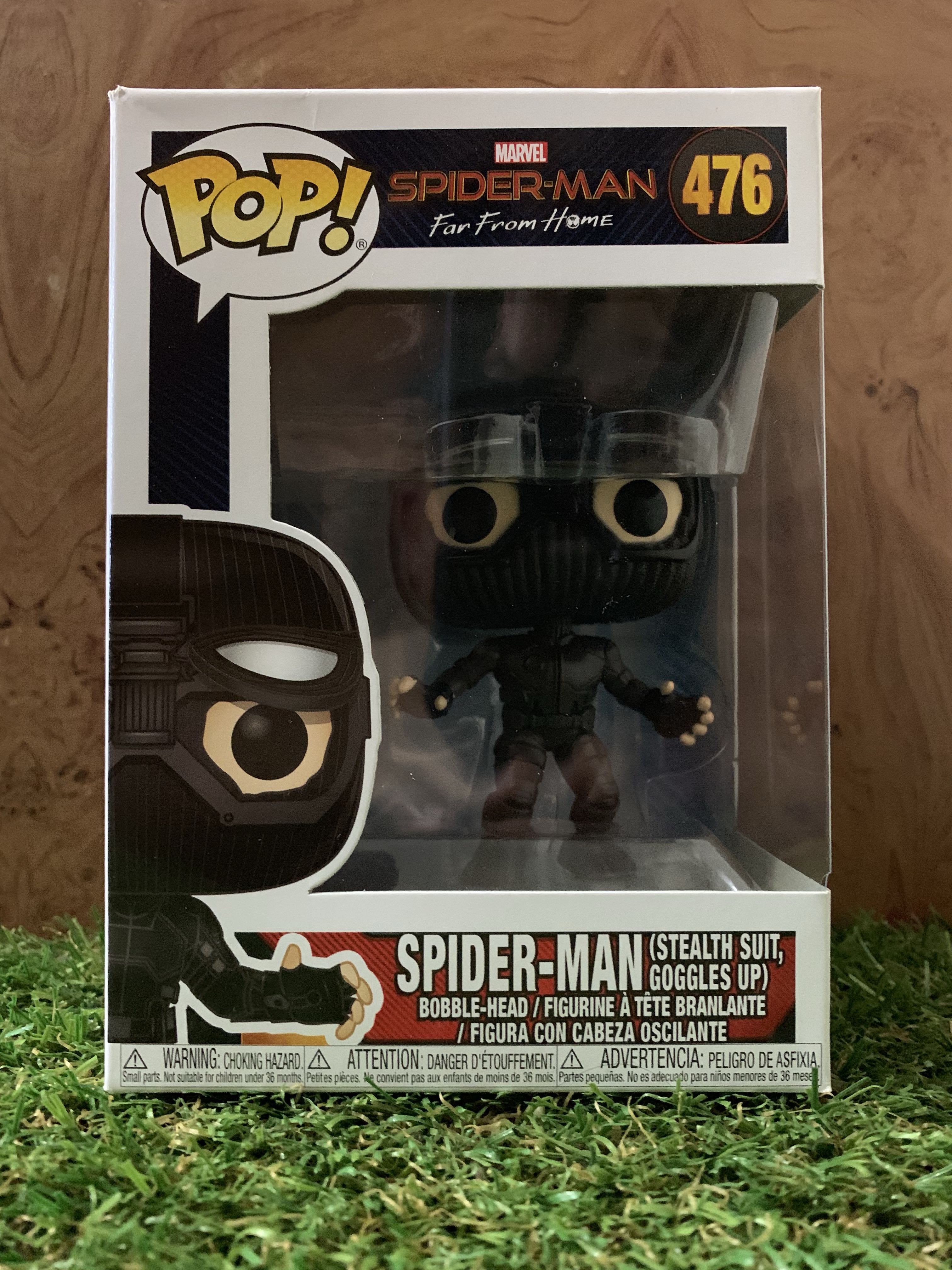 spider man stealth suit pop target