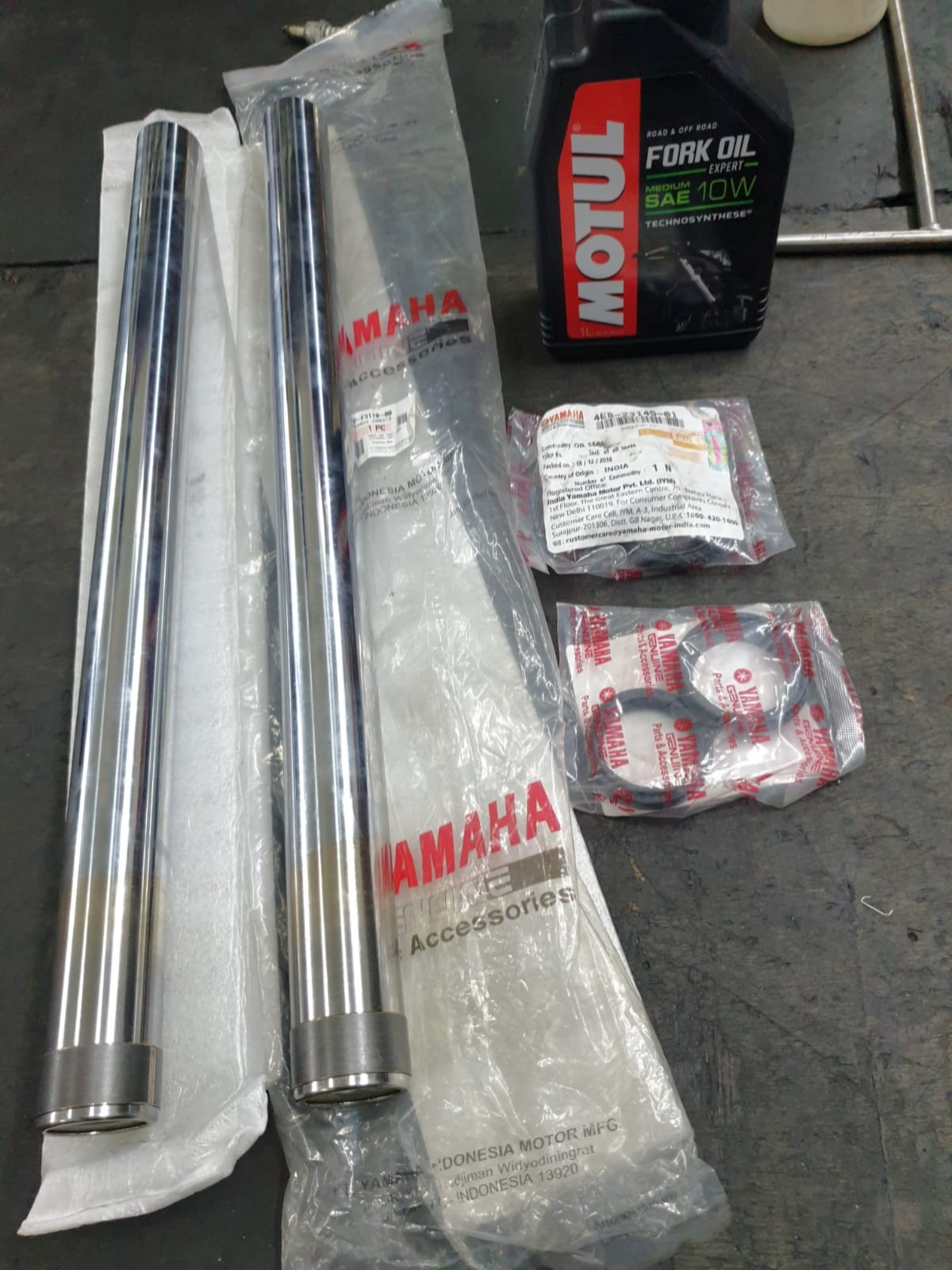 Yamaha fz clearance fork price