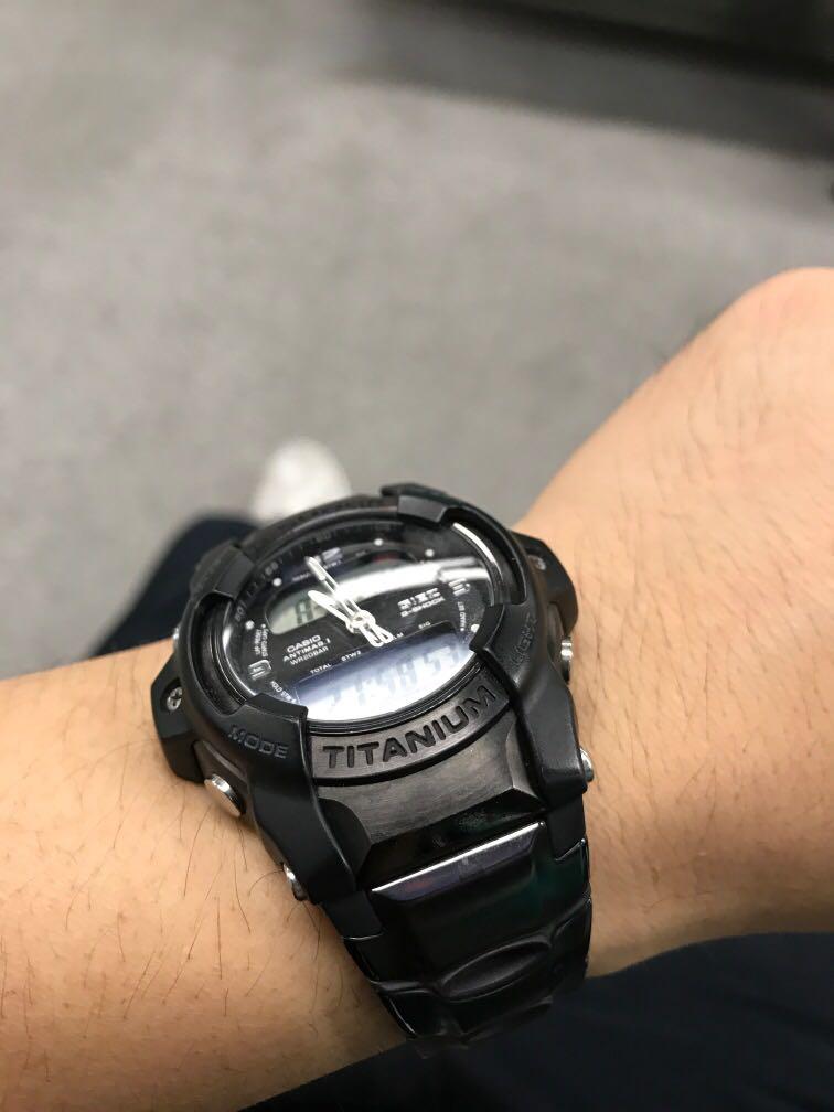 G shock giez titanium hotsell