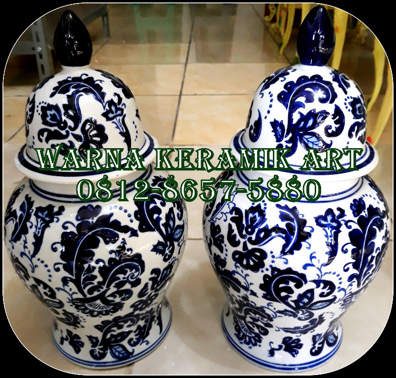 Guci Batik Tutup Bp Perabotan Rumah Di Carousell