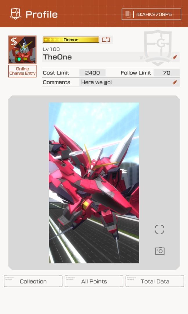 Gundam Acct Maxed Level Toys Games Video Gaming In Game