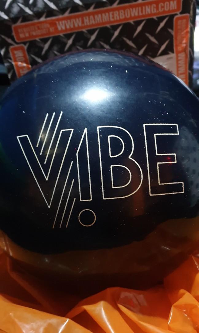 Brand New Hammer Vibe Onyx 14lbs Bowling Ball, Sports Equipment, Sports