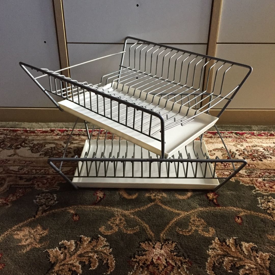 IKEA Dish Rack, Furniture & Home Living, Bathroom & Kitchen Fixtures on