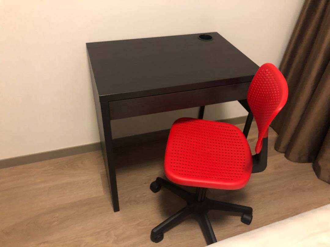 IKEA study table / study chair / office table, Furniture & Home Living