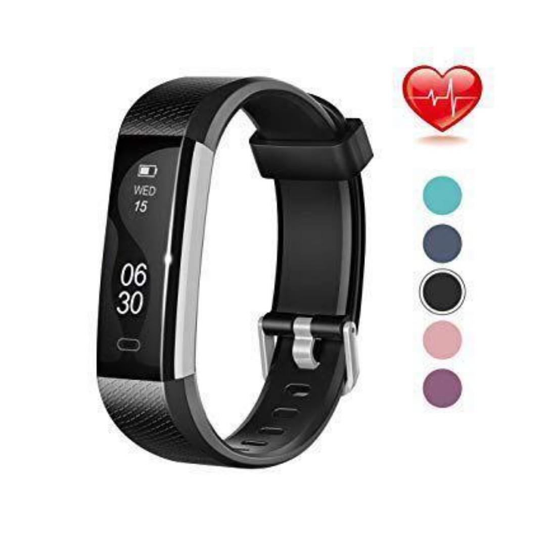 K882 Lintelek Fitness Tracker Large OLED Touch Screen Activity