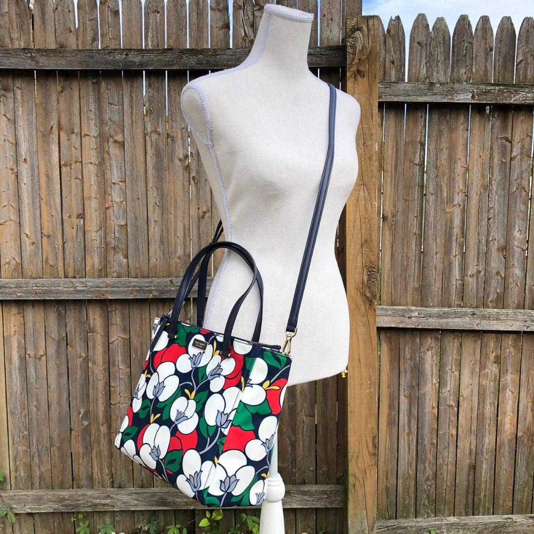 Dawn breezy floral medium satchel sale