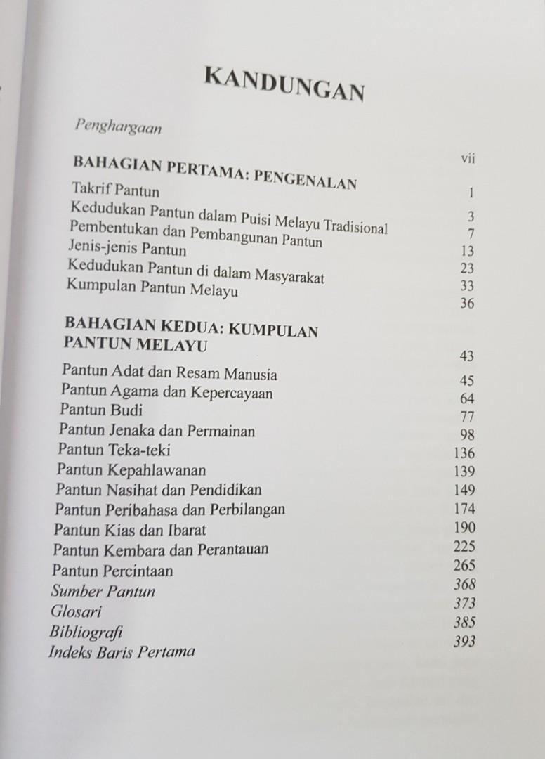 Kumpulan Pantun Melayu Buku Islamic Books Hobbies Toys Books Magazines Fiction Non Fiction On Carousell