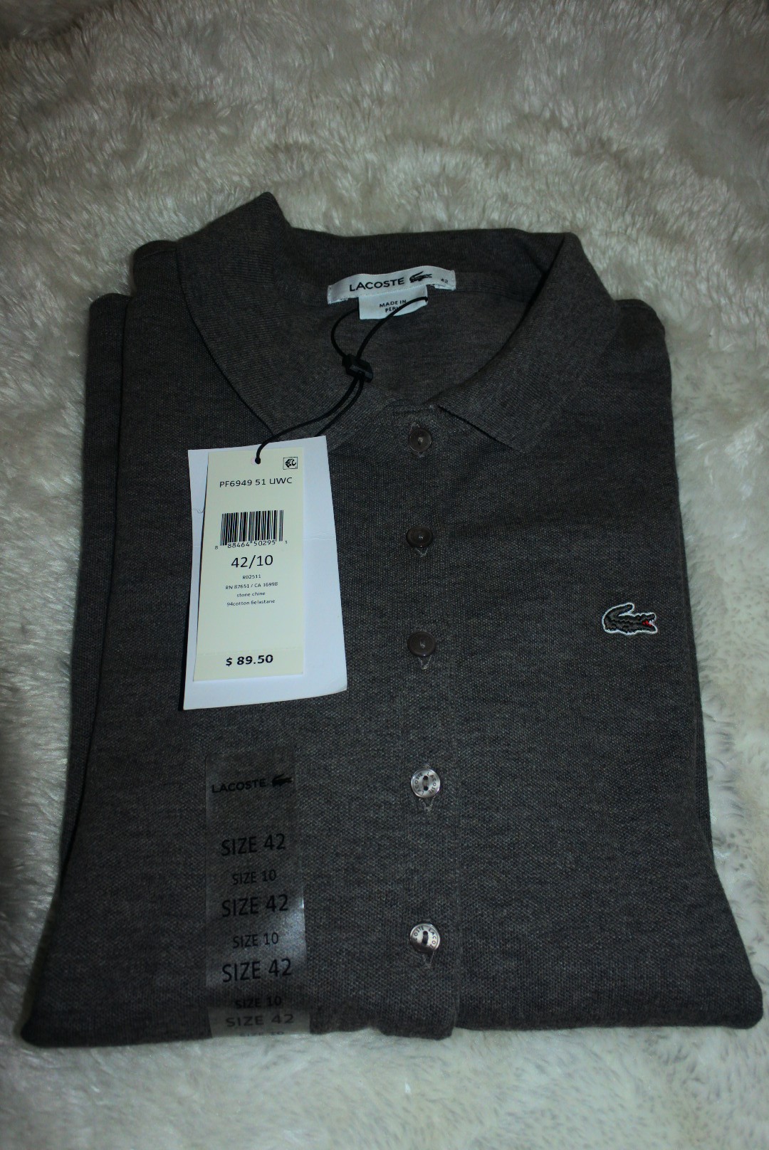 lacoste rn 87651 ca 16998 polo