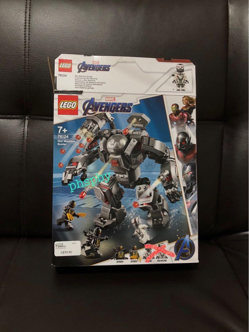 Lego Avengers Endgame 76124 War Machine Buster No