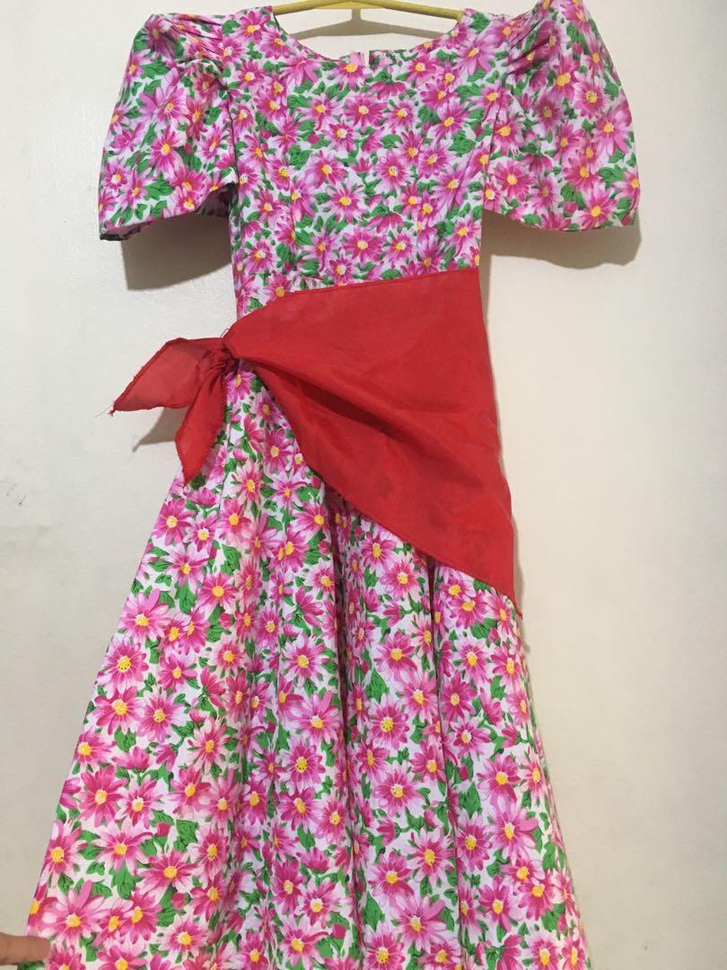 Linggo ng Wika Filipiniana Costume for girls Babies Kids