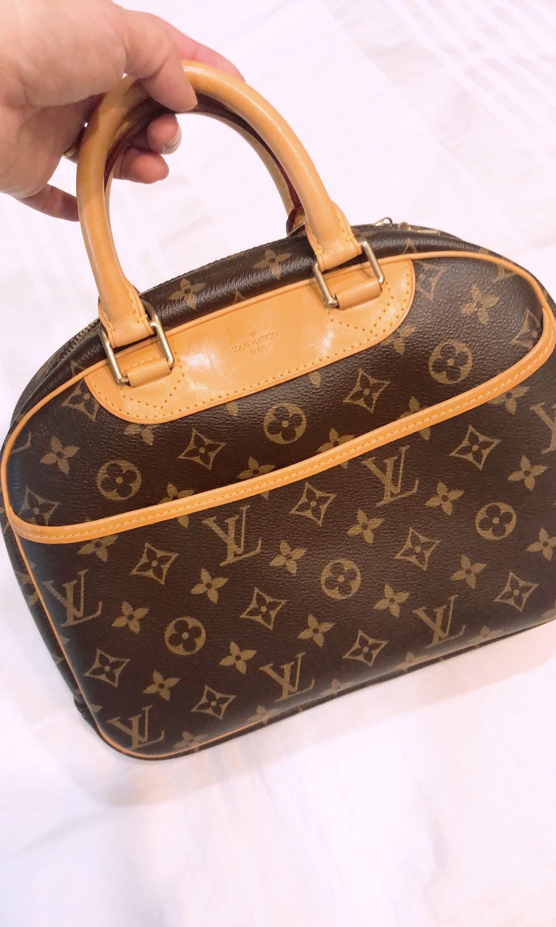 louis vuitton lv authentic trouville monogram bag luxury bags wallets on carousell