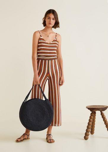 Mango Jute Shopper Bag Women s Fashion Bags Wallets Tote Bags on Carousell