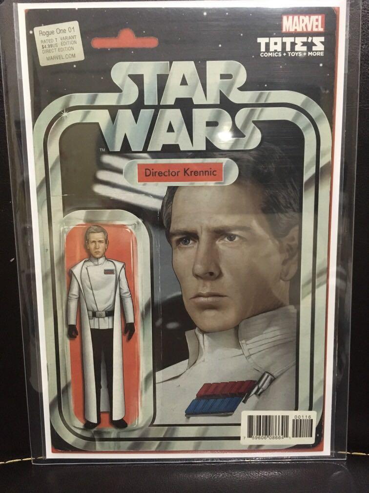 Star Wars Rogue One #1 Action Figure Variant Marvel Comics 1st Print