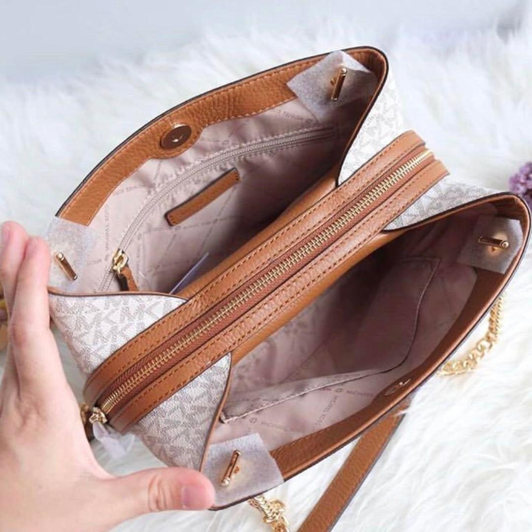 Michael kors jet on sale set chain md messenger
