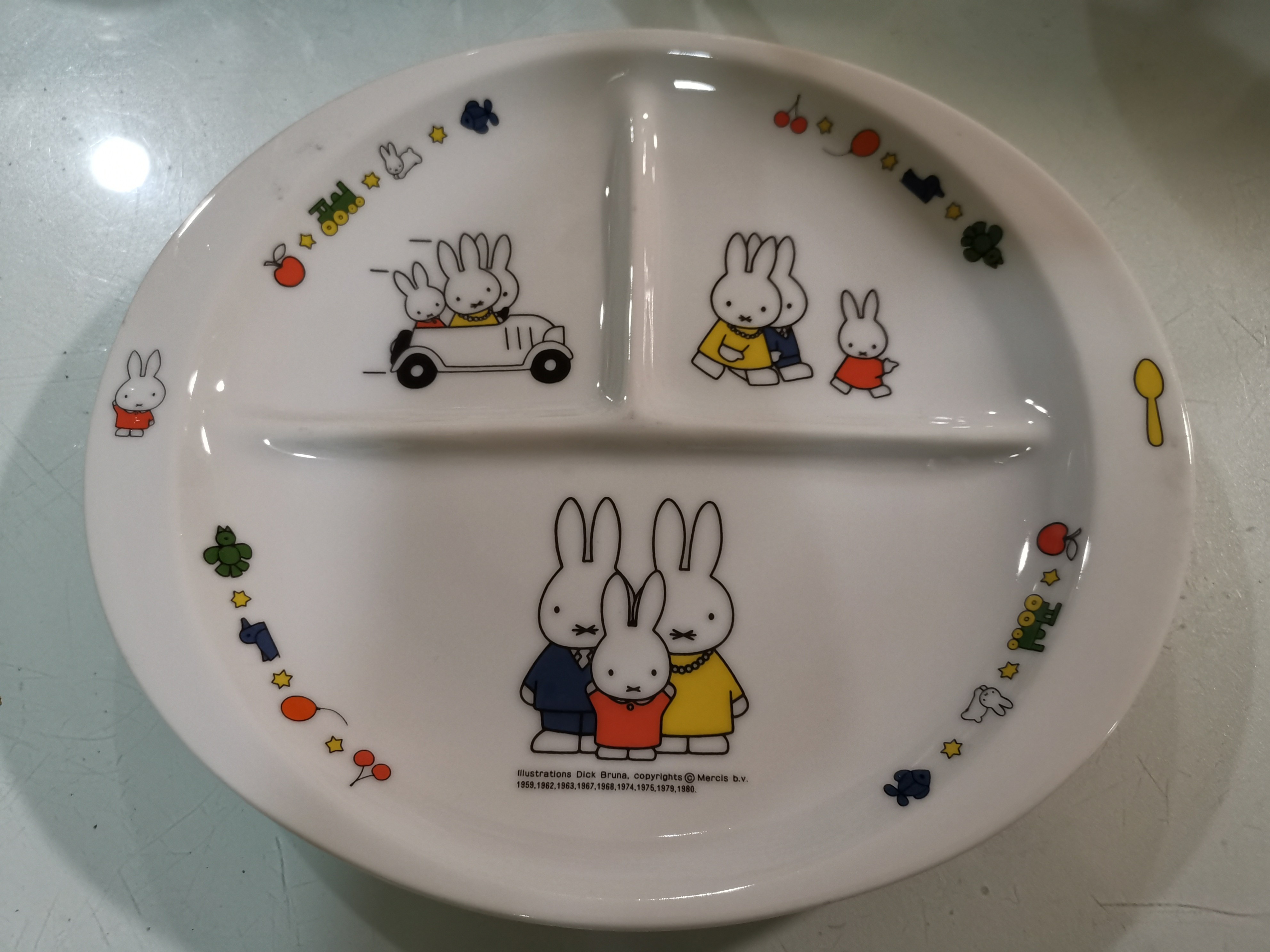 Miffy Plate Furniture Home Living Kitchenware Tableware