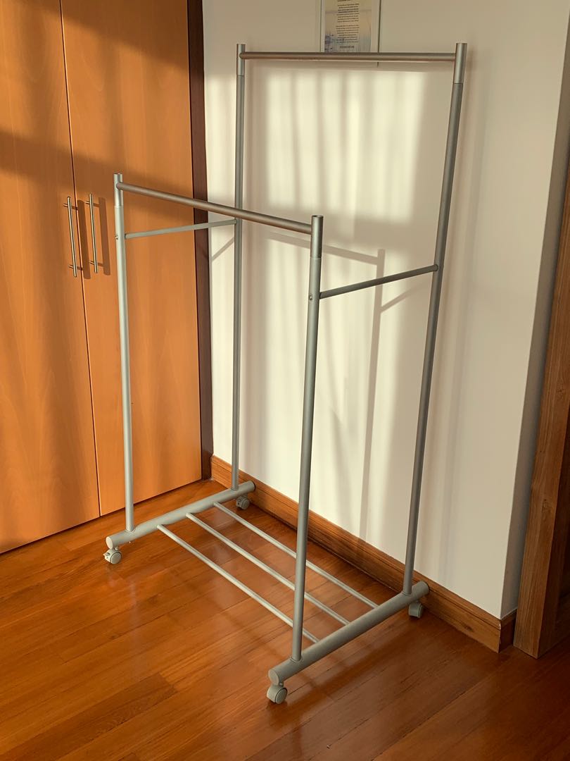 Muji Clothes Rack, Furniture, Others on Carousell