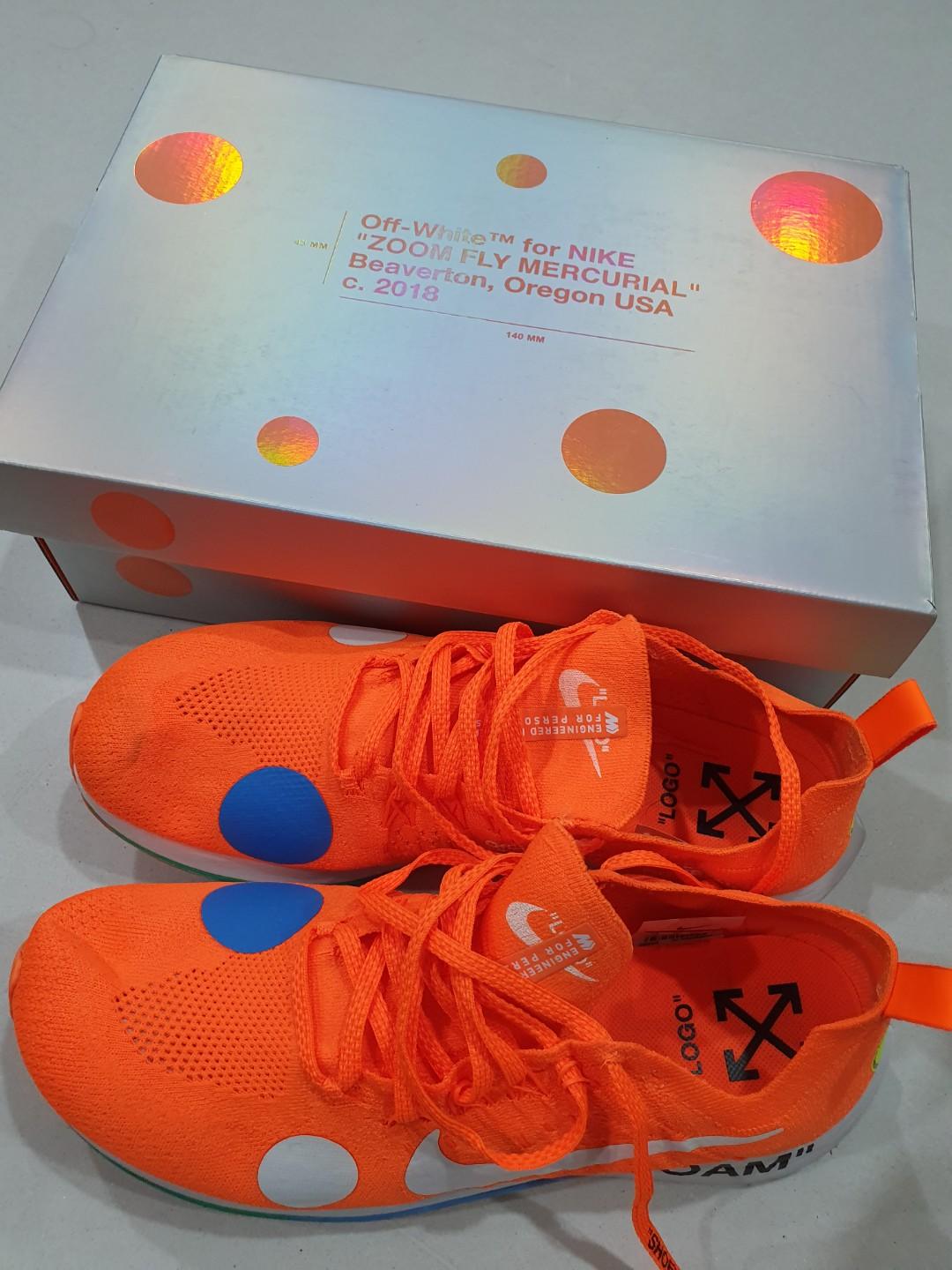 orange off white zoom fly