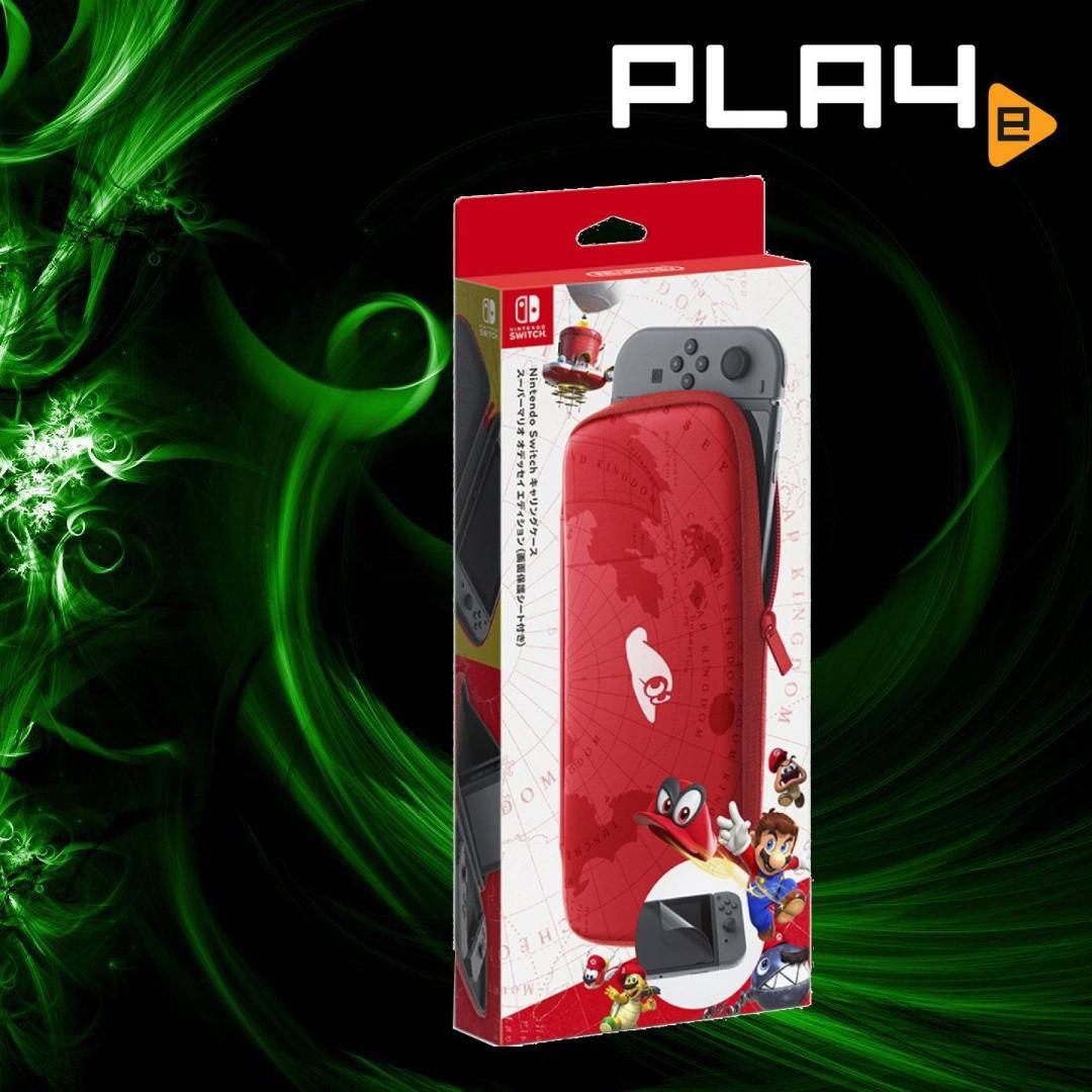 Nintendo Switch Carrying Case Super Mario Odyssey Edition Brand New Video Gaming Video Game Consoles Nintendo On Carousell