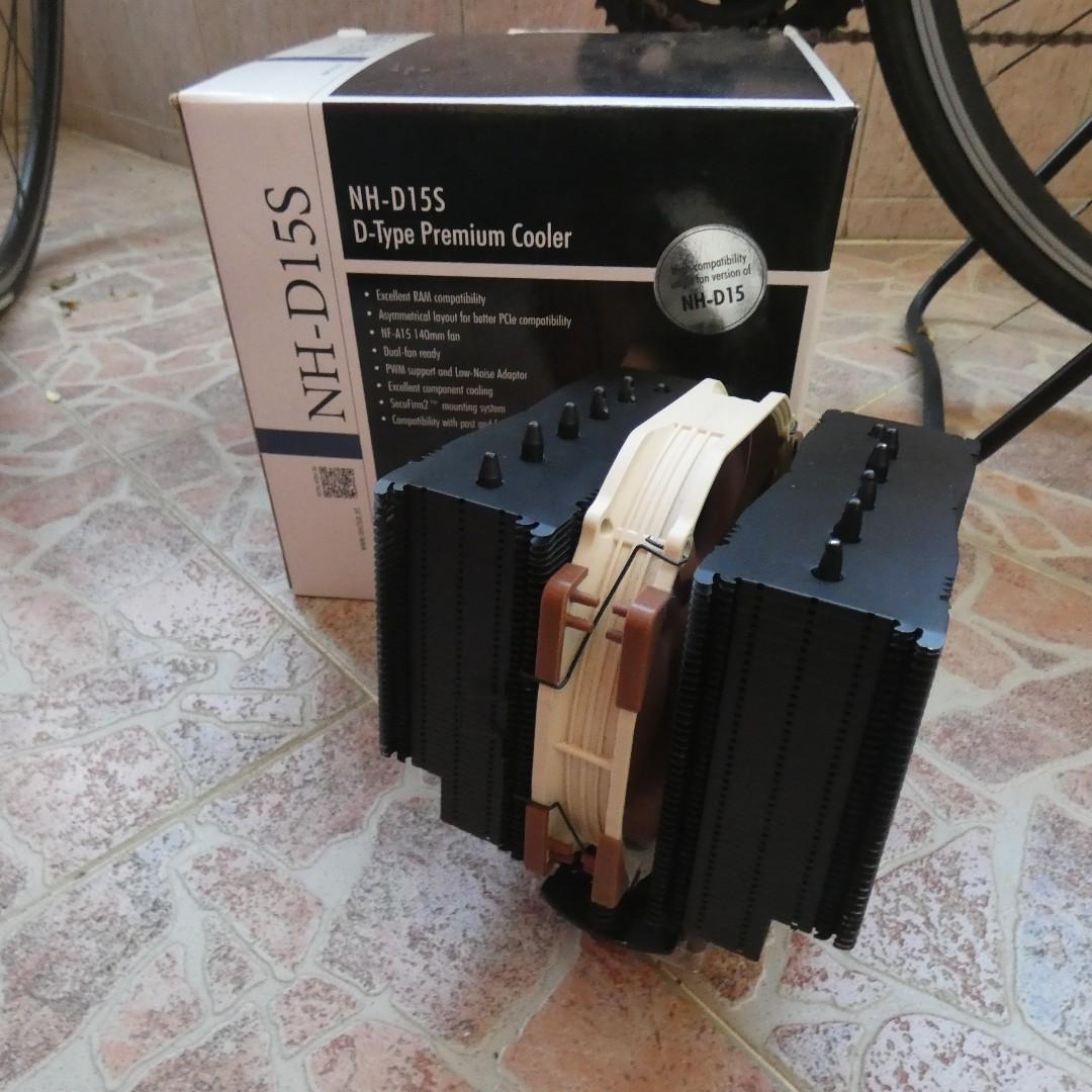 Noctua Nh D15s Black Painted Cpu Cooler Heatsink Electronics Computers Others On Carousell