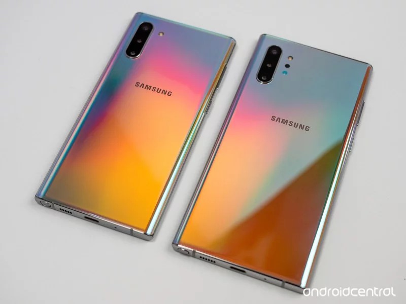 note 10 aura glow silver