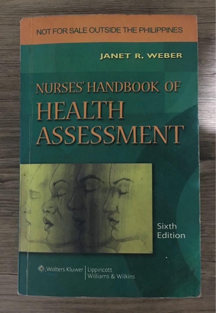 Nurse S Handbook Of Health Assessment 6th Edition Books Books On Carousell