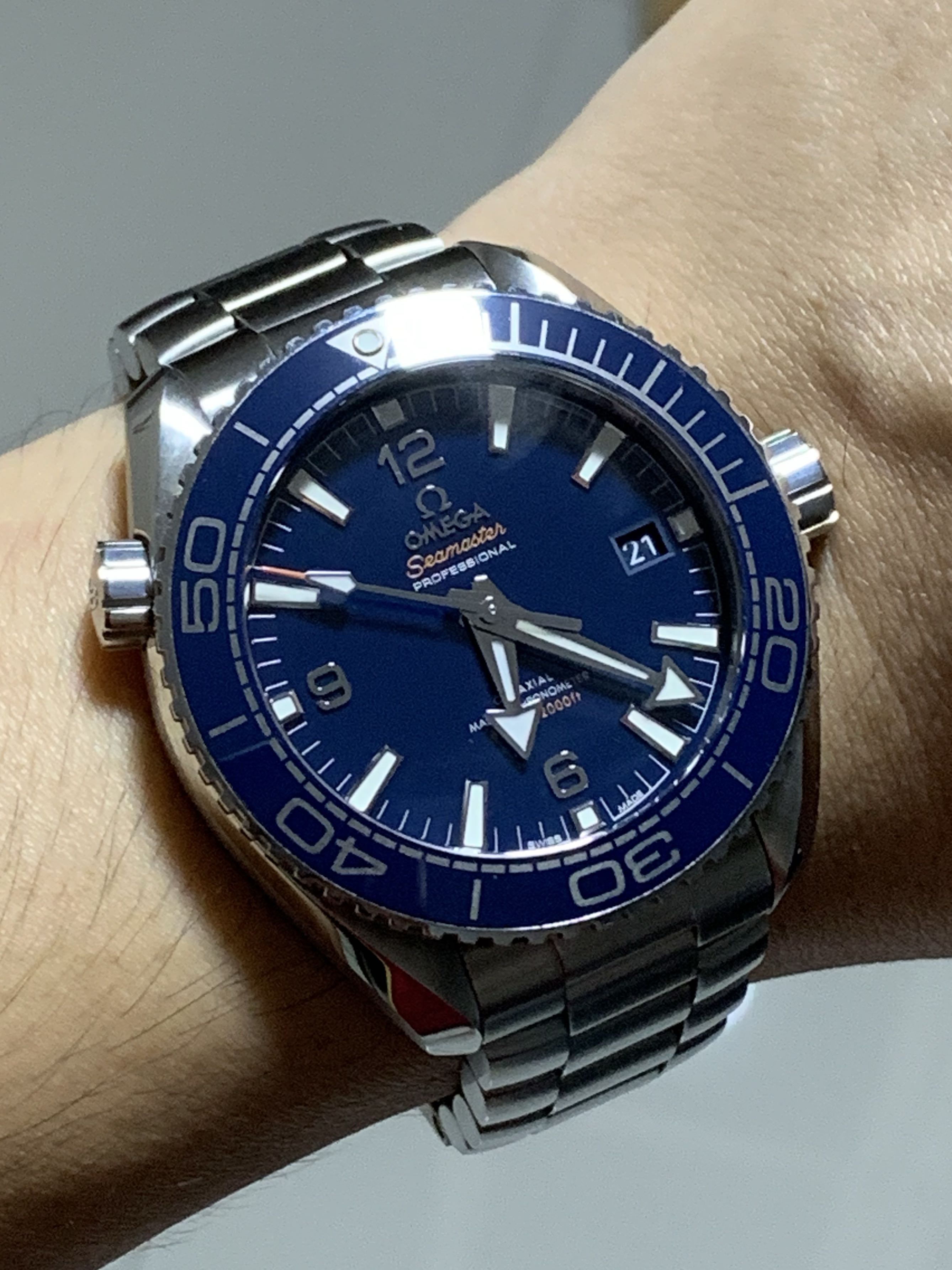 Omega planet online ocean 43.5 blue