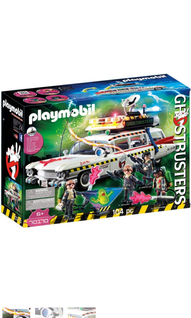 playmobil ghostbusters car