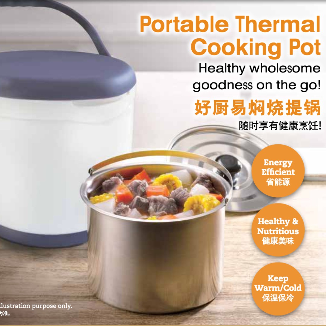 Portable Thermal Cooking pot, TV & Home Appliances, Kitchen Appliances