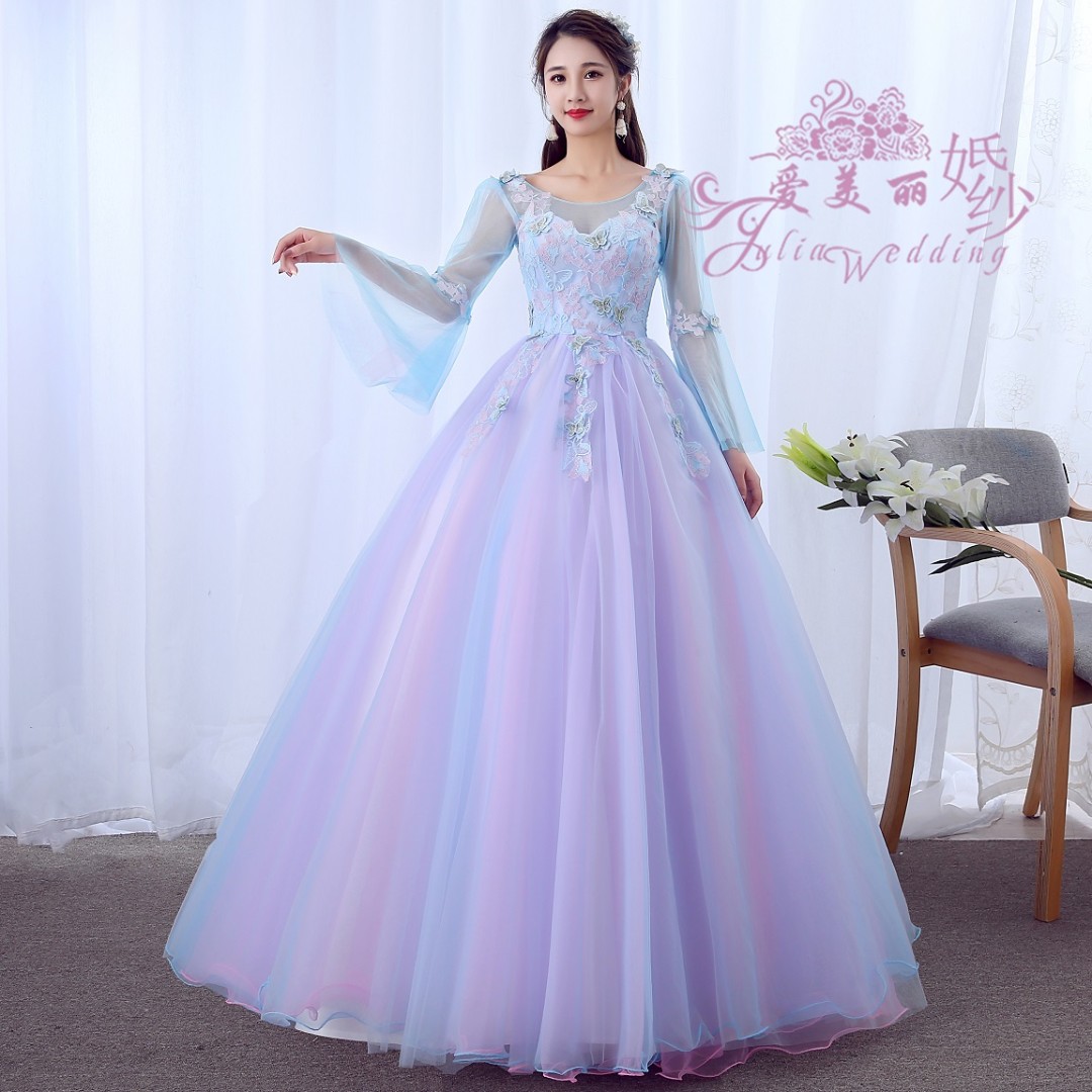Pastel gowns online shop