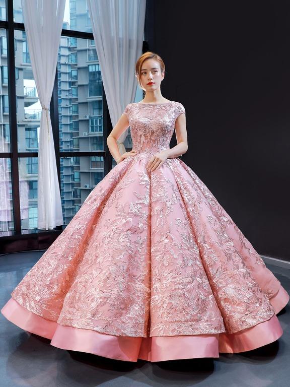 Pink outlet princess gown