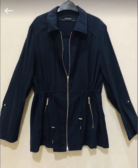 Preloved Zara Utility Jacket (Category: Coats, Jackets and Outerwear) located in Quezon City. Submitted by declutteringqc (Listing ID 246954010, Image 1). Description: Preloved Utility Jacket Very nice in actual.