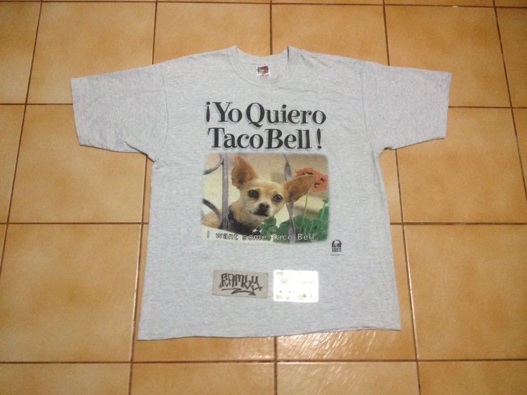 vintage taco bell t shirt