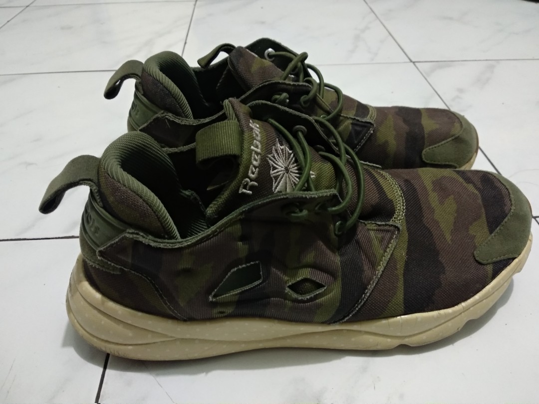 Reebok 3D ultralite camo, Fesyen Pria, Sepatu , Sneakers di Carousell