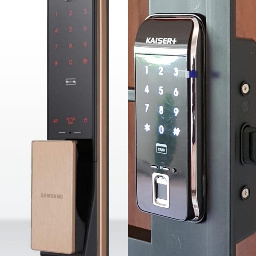 Bundle Samsung Dp739 Digital Door Lock Bluetooth Kaiser Gate