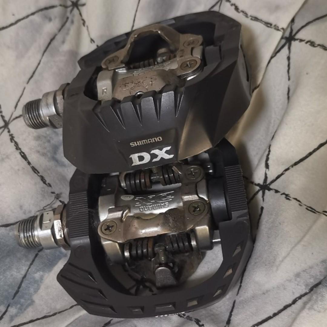 shimano m647 clipless spd mtb pedals