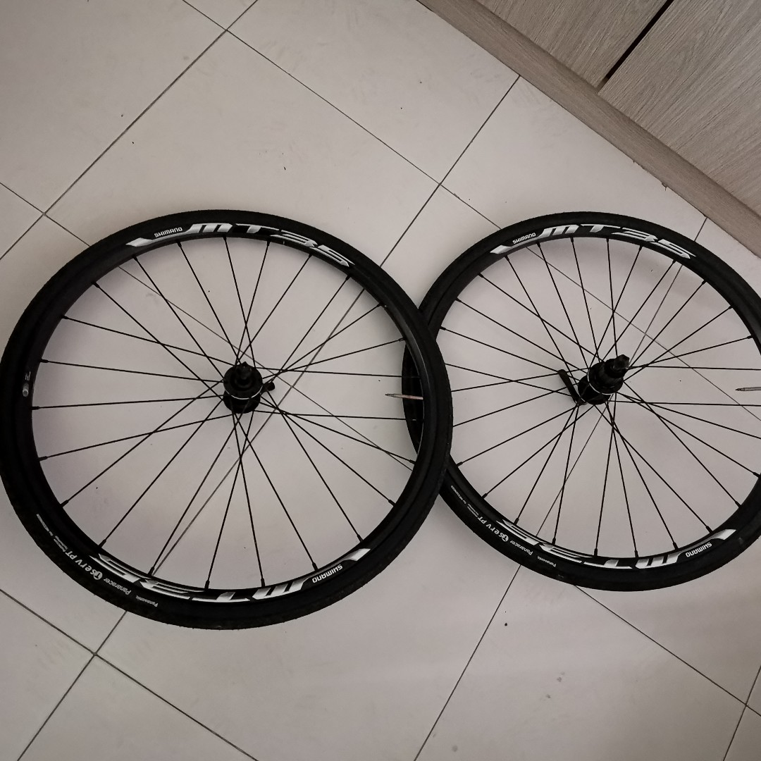 Shimano mt35 wheelset top