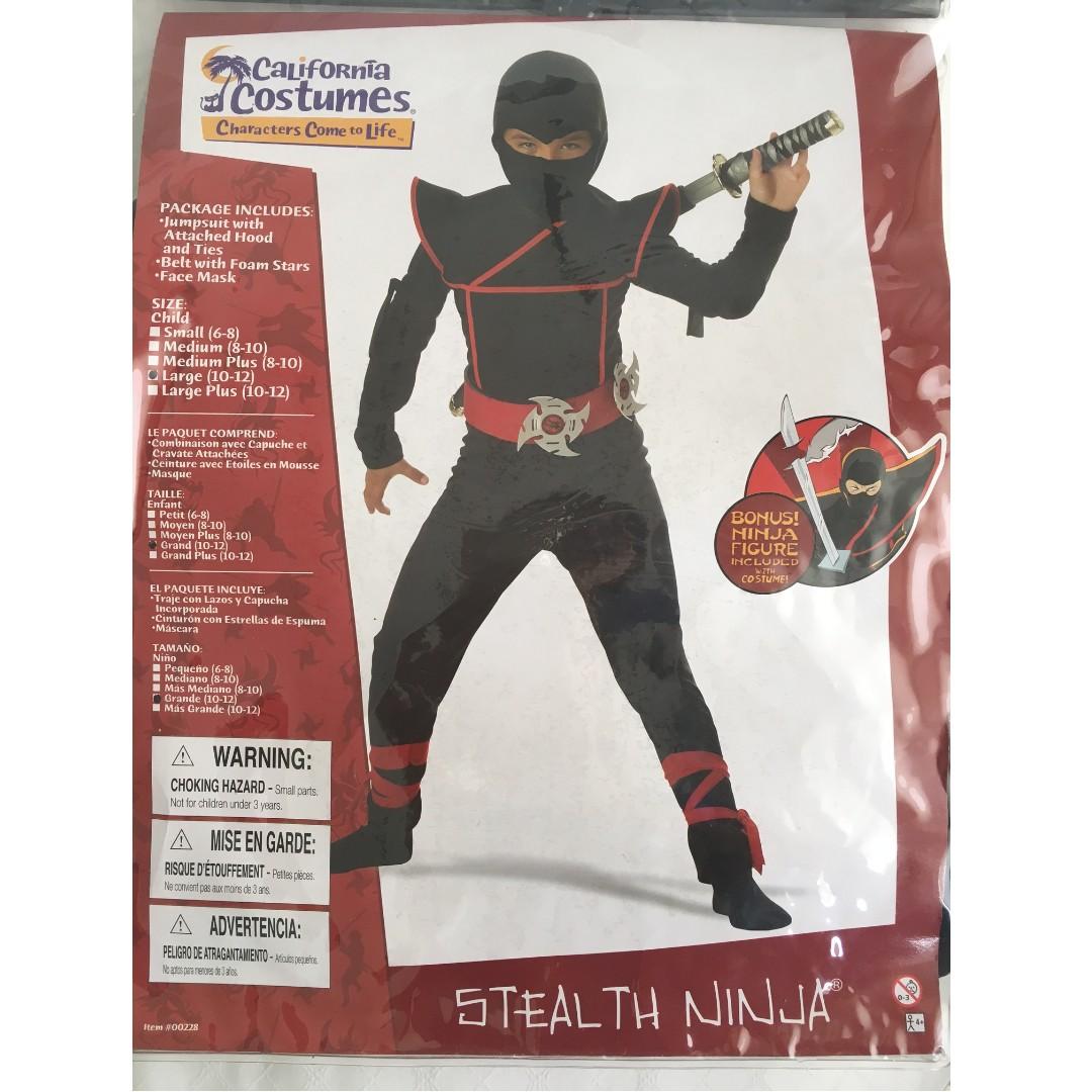 Kids Stealth Ninja Costume 