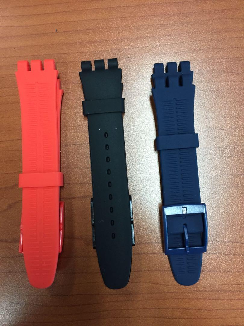 Strap jam swatch Barang Mewah Jam Tangan di Carousell