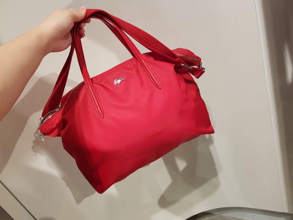 SUPERSALE LACOSTE SHOPPING BAG LARGE NYLON Women s Fashion Bags Wallets Tote Bags on Carousell