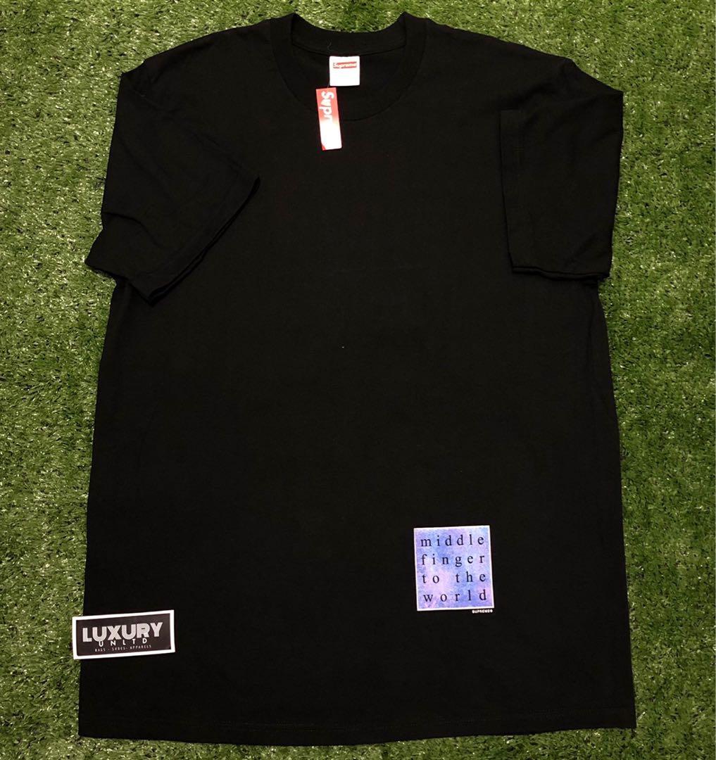Supreme Middle finger Tee, Men's