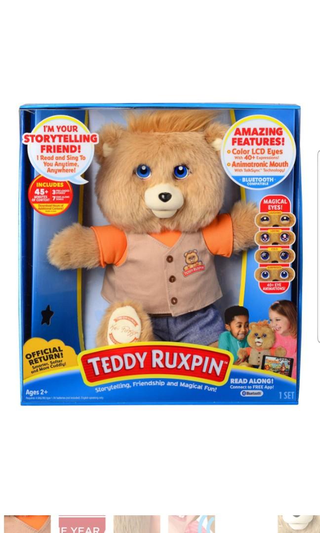 interactive teddy bear toy