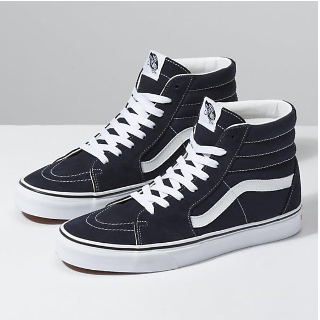 VANS SK8 HI CORE CLASSIC, Luxury, Shoes on Carousell