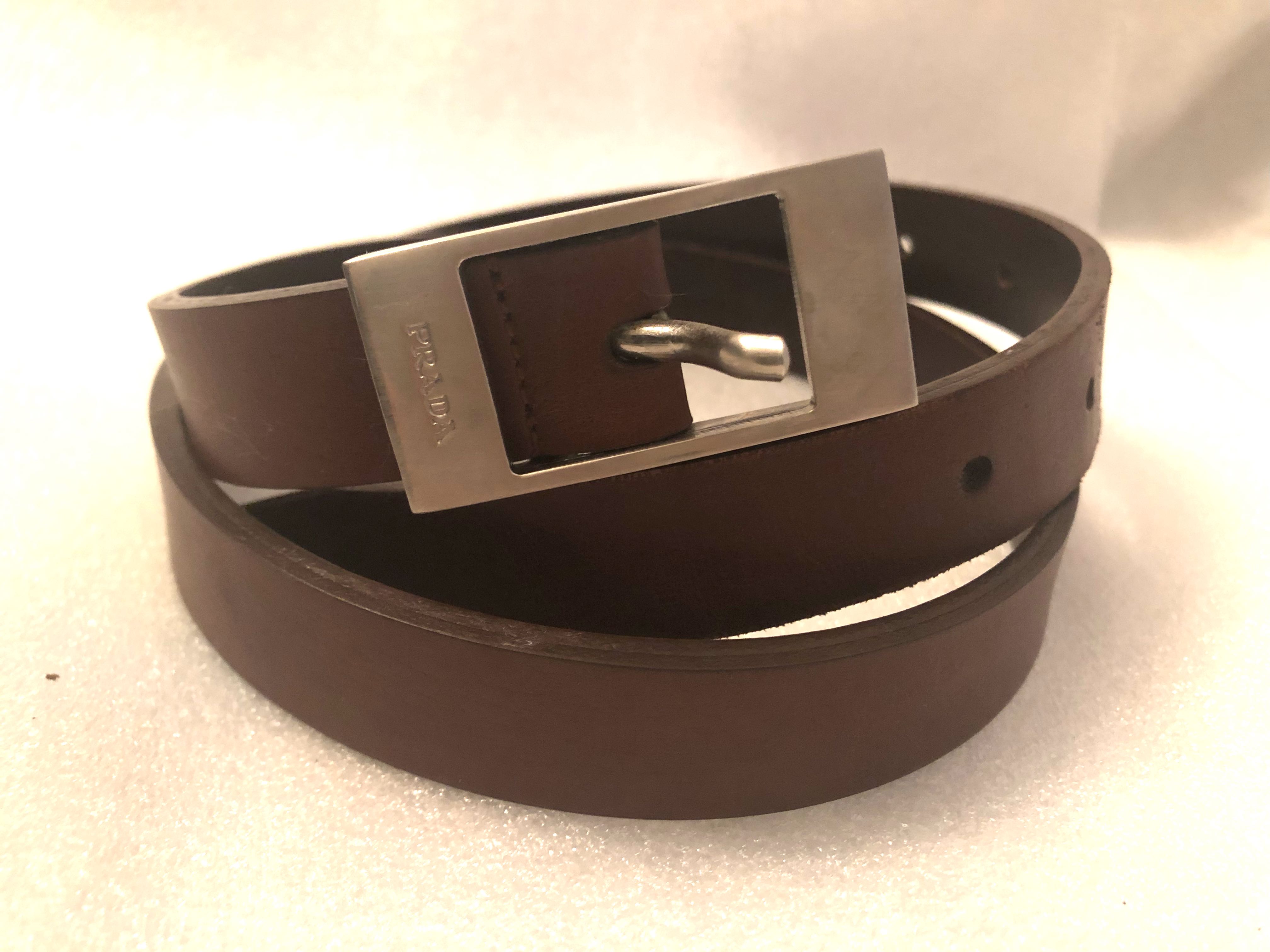 vintage prada belt