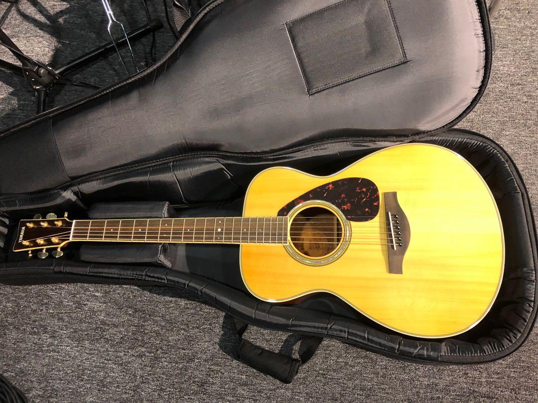 Yamaha Ls6M Acoustic Guitar - Yamaha Ls6m Acoustic Guitar Music Media Music Instruments On Carousell