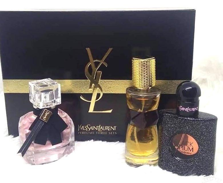 Yves saint laurent perfume three sets clearance