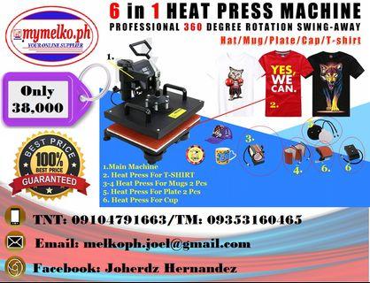 Heat Press Machine (COMPLETE PACKAGE) all picture below are included in the Price its FREE